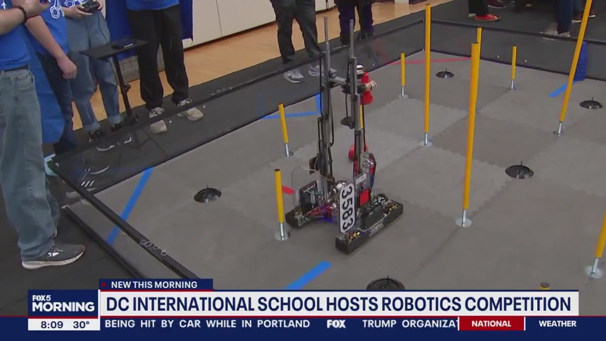 DC International School hosts robotics competition